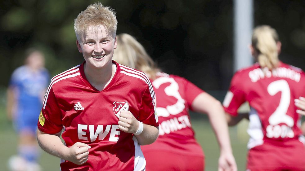 Mareike Assing erzielte das Auricher Siegtor. Archivfoto: Doden/Emden