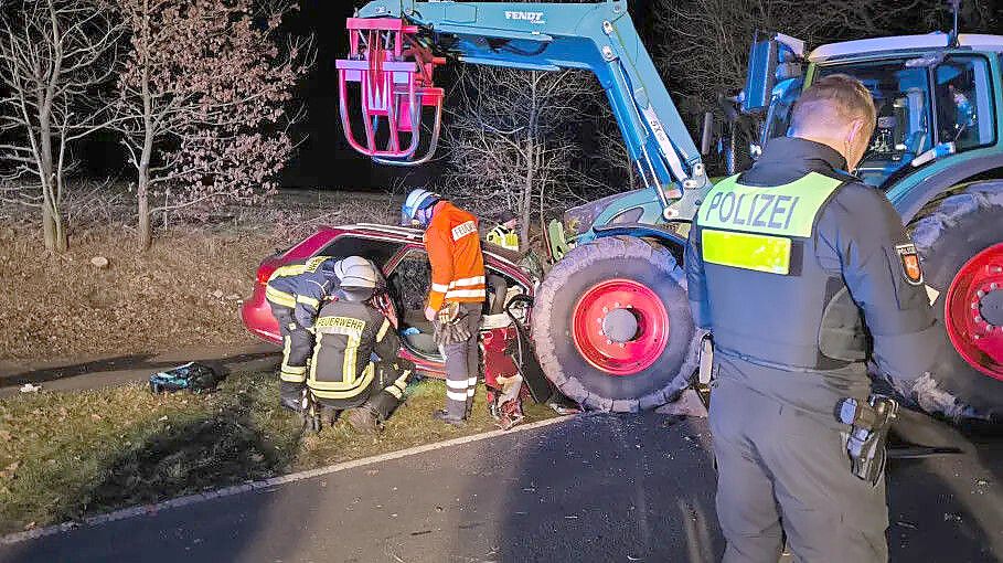 Zwischen Börger und Neubörger kam es zu einem Unfall, der für eine Autoinsassin tödlich endete. Foto: Stephanie Ahrens