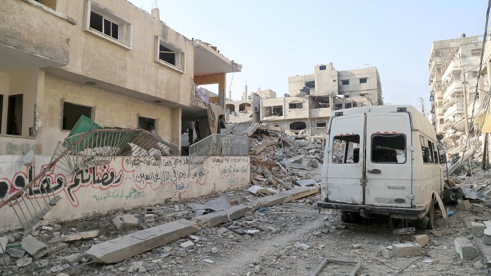 Bei einem israelischen Drohnenangriff in der nördlichen Gaza-Stadt Beit Lahia kamen mindestens neun Palästinenser ums Leben. (Archivbild) Foto: Abboud/XinHua/dpa