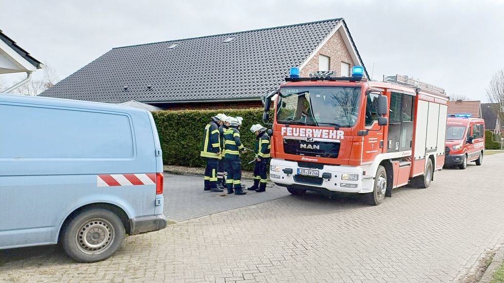 Die Feuerwehr war vor Ort. Foto: Rand/Feuerwehr