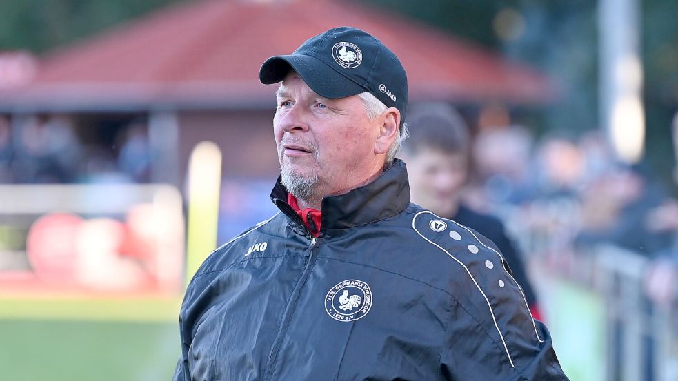 Wiesmoors Trainer Jürgen Zimmermann ging durch ein Wechselsbad der Gefühle. Archivfoto: Steenhoff