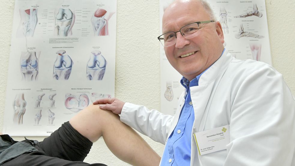 Dr. Holger Alex übernimmt die Leitung der Abteilung Orthopädie im Borromäus Hospital als Chefarzt. Foto: Ortgies