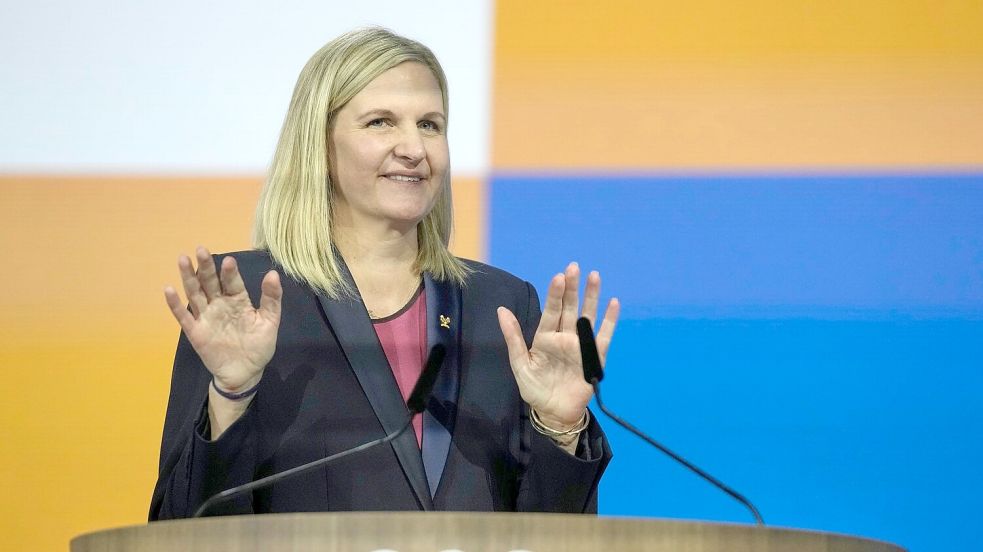 Kirsty Coventry ist zur IOC-Präsidentin gewählt worden. Foto: Thanassis Stavrakis/AP/dpa