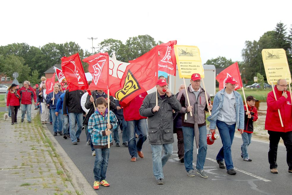 Demo Bei Weener-Plastik - Ostfriesen-Zeitung