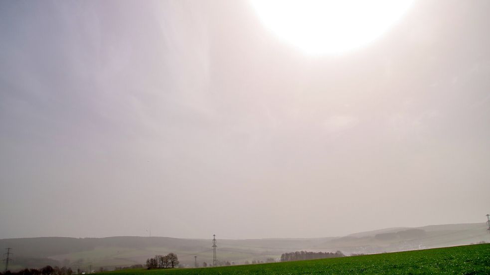 Das Ostfriesland-wetter Am 5., 6. Und 7. April: Saharastaub Kann Für 