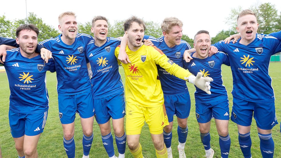 1:0-Sieg in Egestorf: Kickers Emden steigt in die Regionalliga auf ...