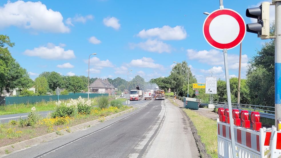 Bauarbeiten Gestartet: Die Sperrung Der B70 In Leer Hat Begonnen ...