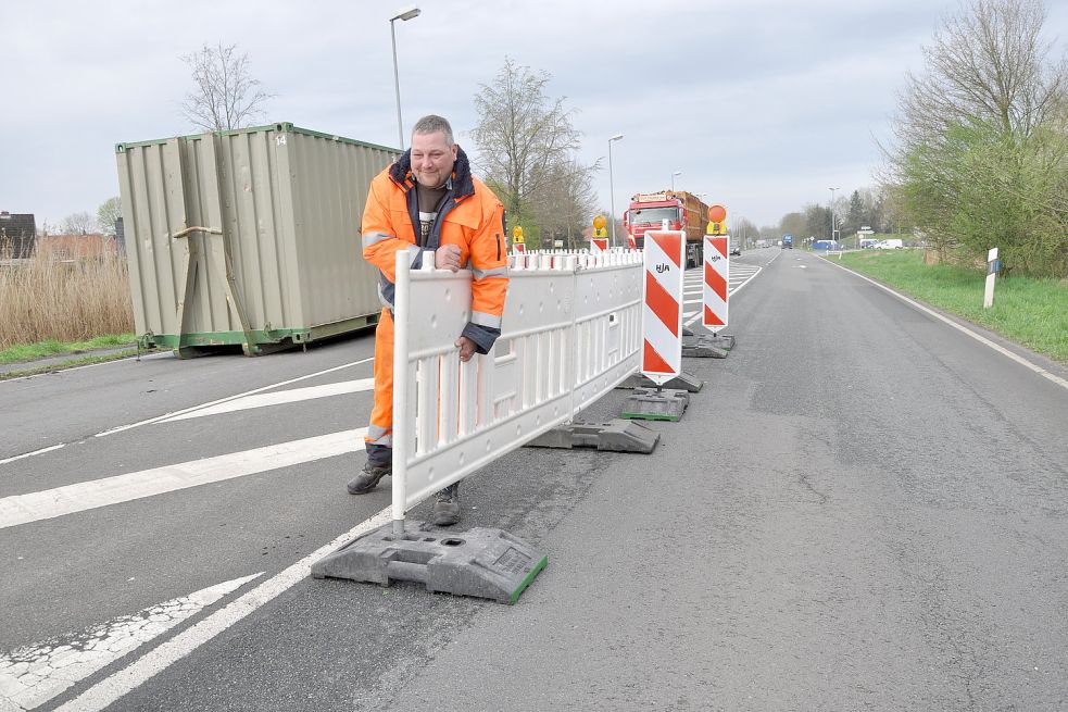 Baustelle Sorgt Für Verkehrsbehinderungen - Ostfriesen-Zeitung