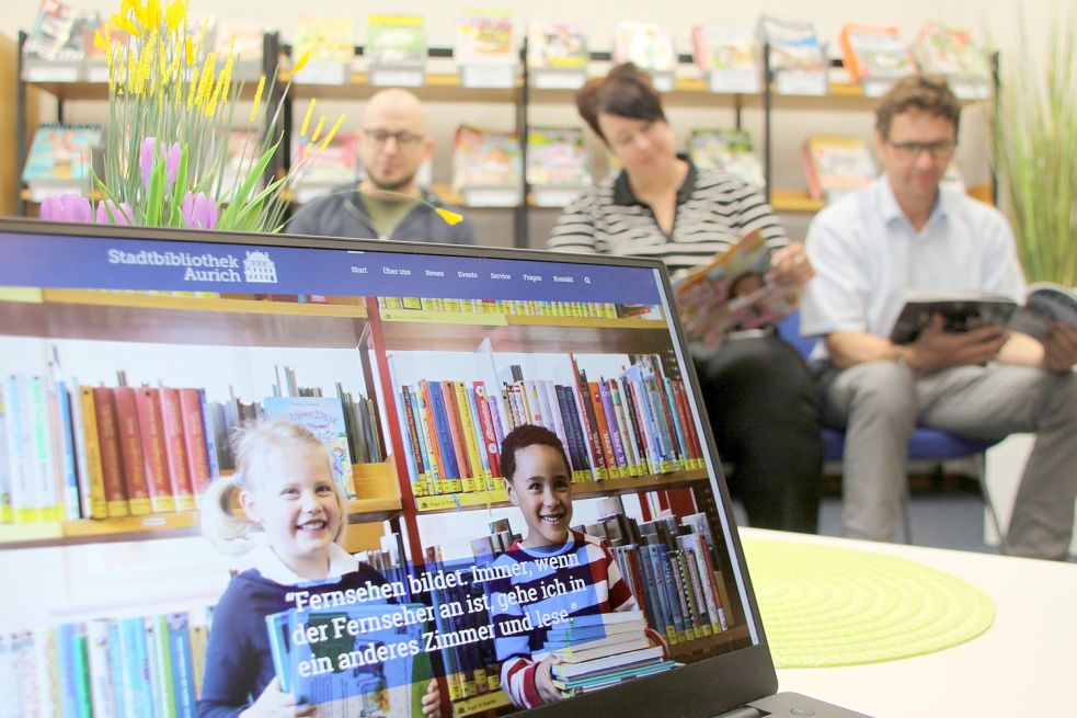 Eigene Webseite Für Stadtbibliothek Aurich - Ostfriesen-Zeitung