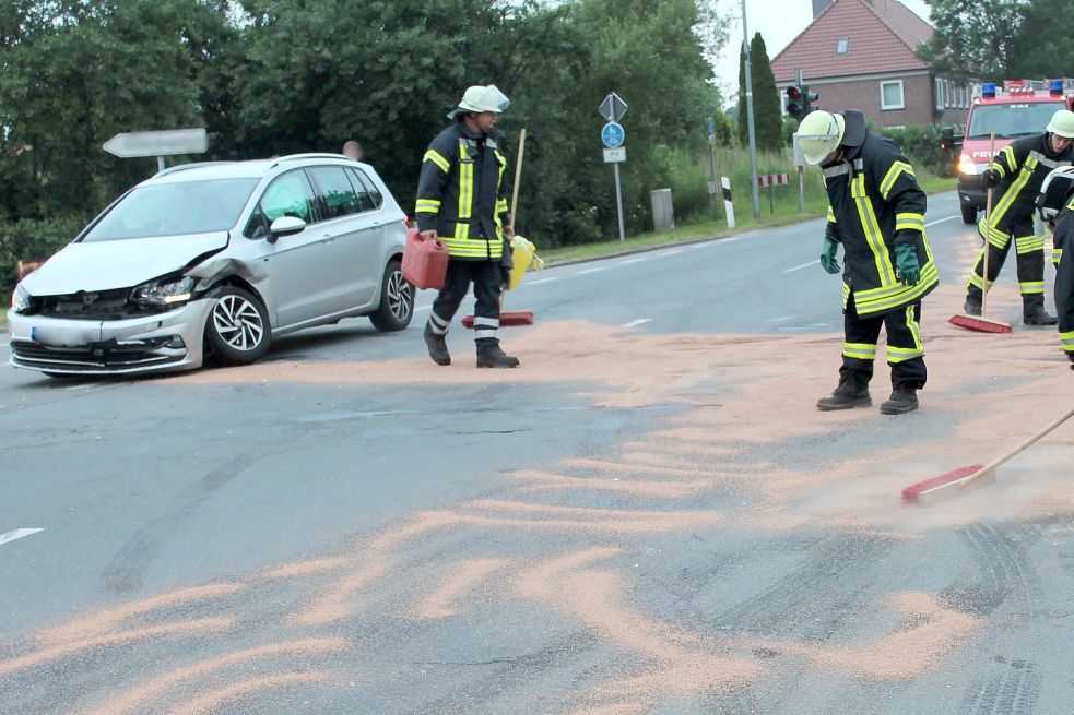 Unfall In Pewsum: Zwei Autos Kollidierten - Ostfriesen-Zeitung